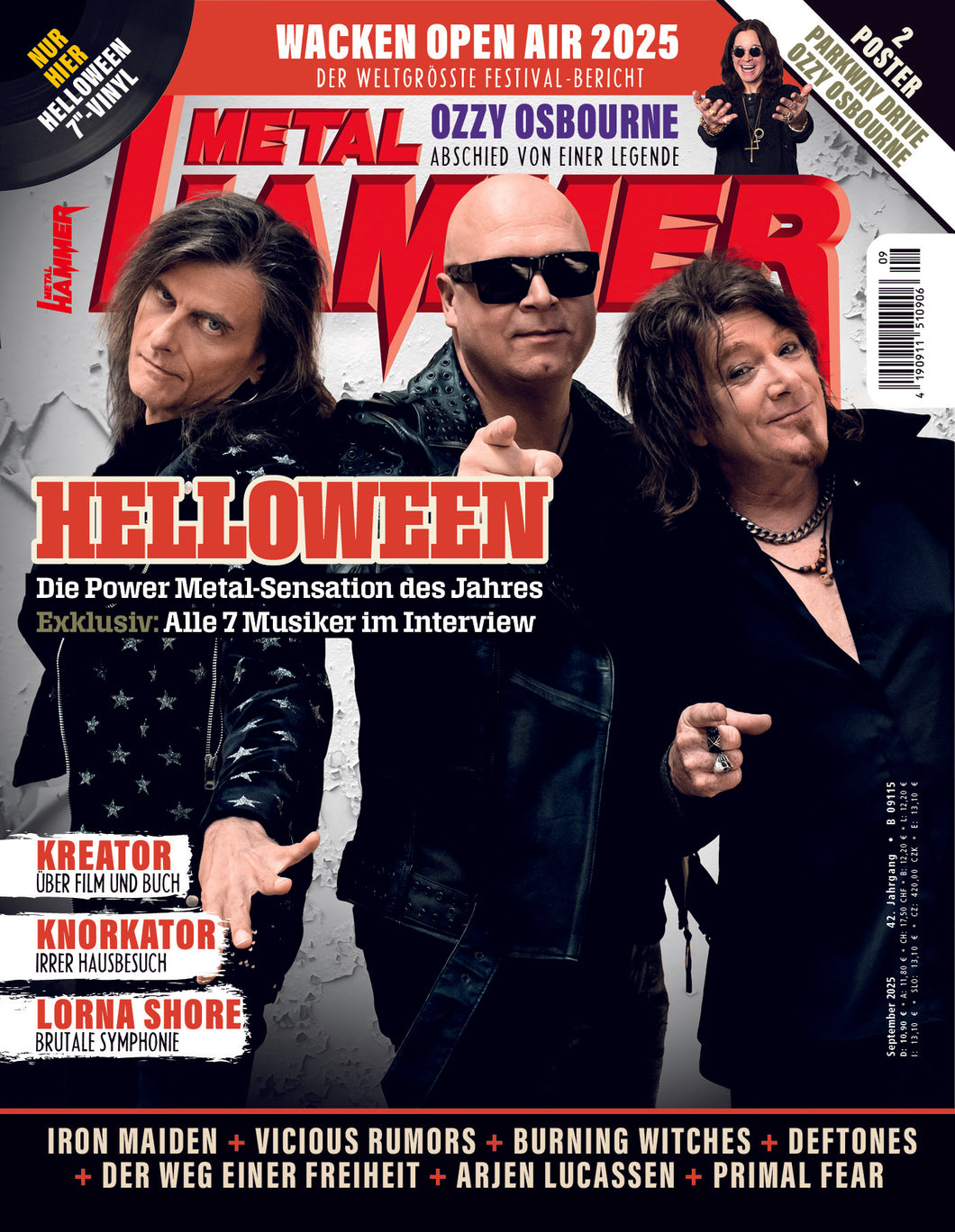 Aktuelles Heft: METAL HAMMER 09/25